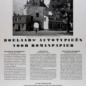 Boelaars, clichéfabriek, Rijswijkseweg 29, 1941