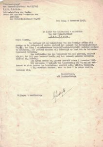 Statengarage, Van Beverningkstraat 229-239, 1945