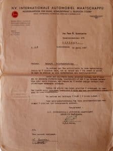 Internationale Automobiel Maatschappij, Scheldestraat 2, 1947