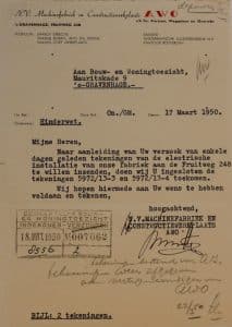 AWO, machinefabriek, Fruitweg 248, 1950