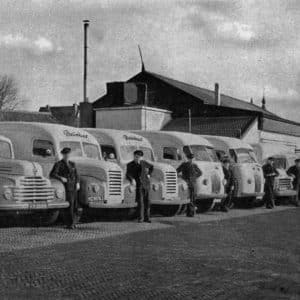 Brinkers, margarine, Dorpstraat, Zoetermeer, 1953