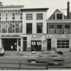 A.P. van Santen, garagebedrijf, Prinsegracht 144, jaren 80