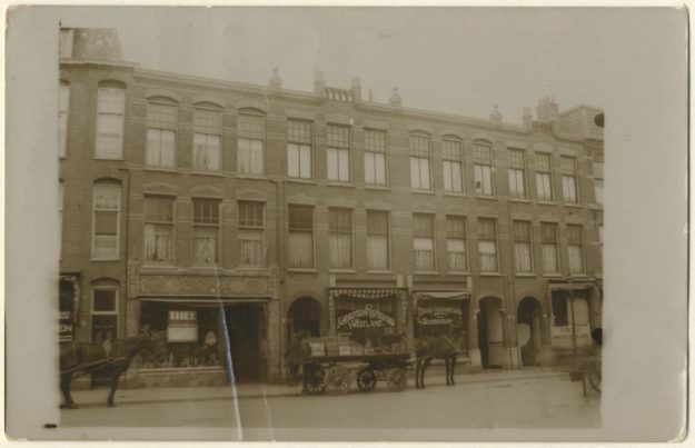 BOKA, boter en kaaswinkels, Hoefkade 99, ca. 1920