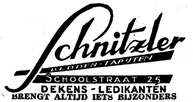 Schnitzler, woninginrichting, Schoolstraat 25-27, jaren 50