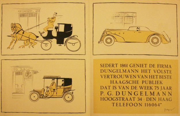 P.G. Dungelmann, slagerij, Hoogstraat 34, jaren 50