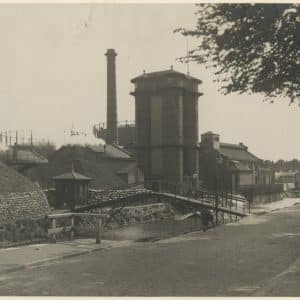 Eerste Gemeente Gasfabriek, Gaslaan, ca. 1912