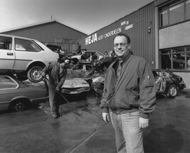 HEJA, autodemontage, Komeetweg, 1995