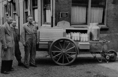 De Sierkan, melkfabriek, Lulofstraat, jaren 50