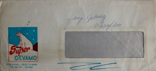 Gevamo, 2e Waldorpdwarsstraat 10, 1962