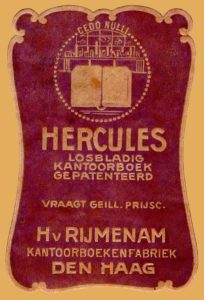 Van Rijmenam, binderij, Fruitweg 17, ca. 1950