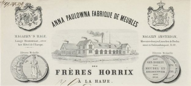 Gebr. Horrix, Stationsweg, ca. 1860