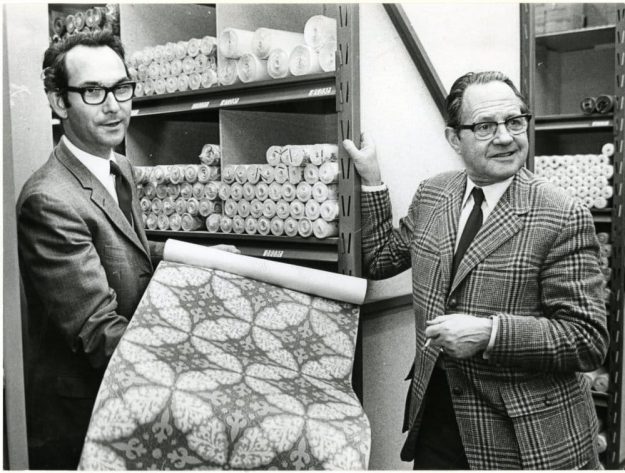 Eijffinger, behang, Piet Heinstraat 68, 1972