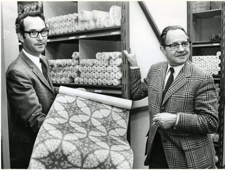 Eijffinger, behang, Piet Heinstraat 68, 1972