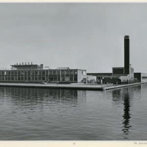 Ed. Laurens, sigarettenfabriek, Saturnusstraat 60, 1955