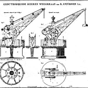 L.I. Enthoven & Co, ijzergieterij, Pletterijkade, 1851
