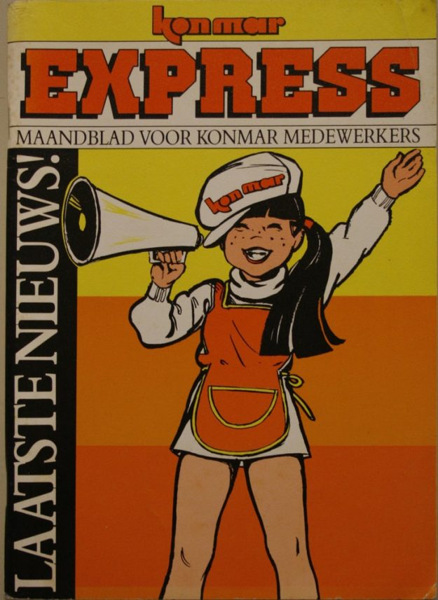 Konmar, supermarkt, Waldorpstraat, jaren 80