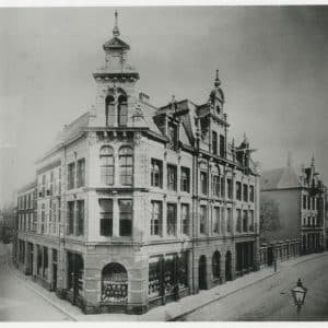 Coöperatieve Vereniging Eigen Hulp, Prinsestraat 7-11, ca. 1900