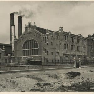 Elektriciteitsfabriek, De Constant Rebecqueplein, 1912
