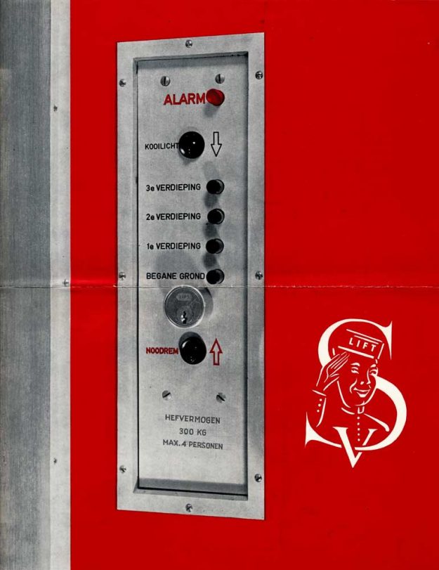 J.C. van Straaten, liften, jaren 50