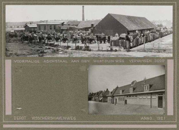 Depot Gemeentewerken, Vissershavenstraat, 1921