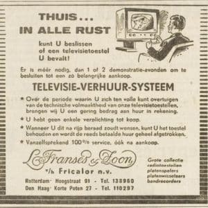 L. Franses en Zoon, smederij, Korte Poten 27, 1958