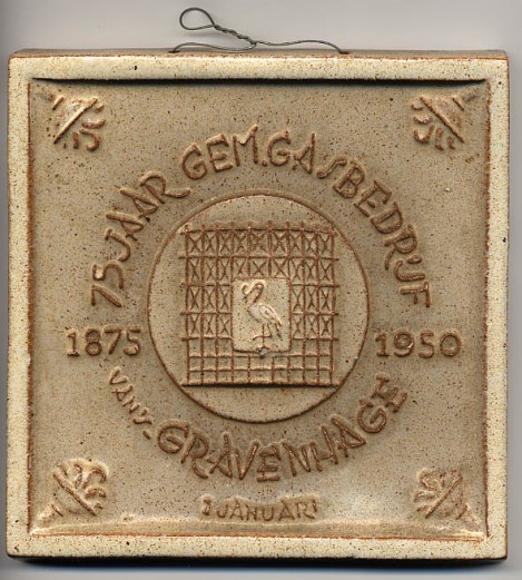 Tweede Gemeentegasfabriek, Trekvlietplein 1, 1950 Tweede Gemeentegasfabriek, Trekvlietplein 1, 1950