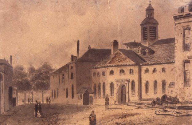 Geschutgieterij, Kanonstraat, 1850