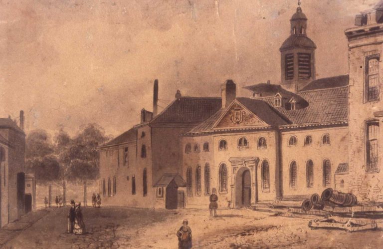 Geschutgieterij, Kanonstraat, 1850