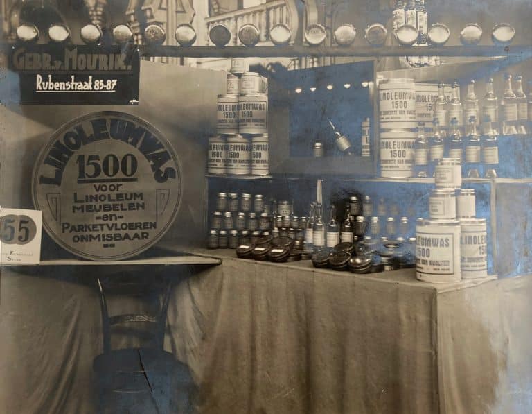 GEVAMO, groothandel wasartikelen en borstelwaren, Rubensstraat 85-87, jaren 30