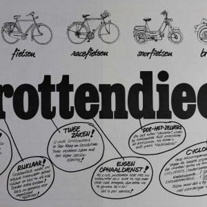 Grottendieck, fietsen, Nunspeetlaan 207, jaren 60