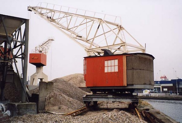 Fabriton, havenkraan, Binckhorstlaan, ca. 2000