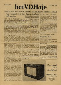 Van der Heem, Solex, Maanweg 156-170, 1946