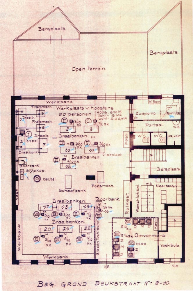 Idzerda, NRI, Beukstraat 8-10, ca. 1920