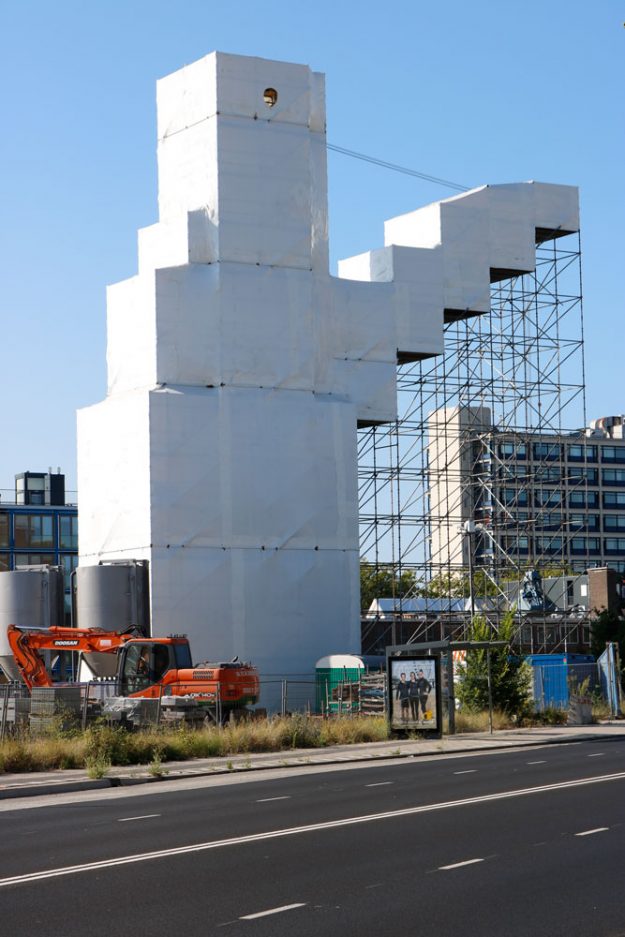 Fabriton, betoncentrale, Neherkade, 2018. Fabriton, betoncentrale, Neherkade, 2018
