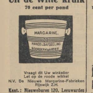 Nieuwe Margarine-fabrieken, Geestbrugkade 32, Rijswijk, 1926.