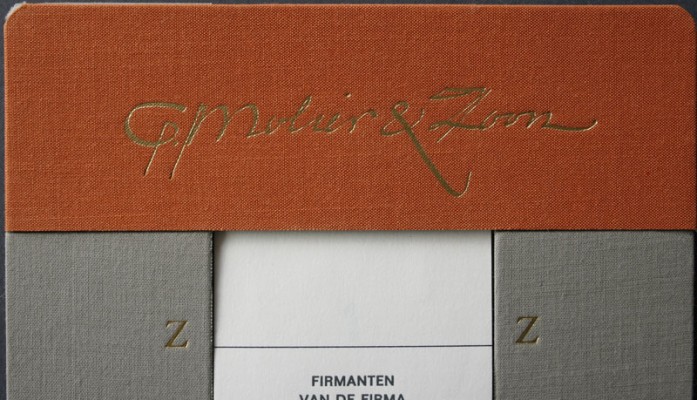 Molier, boekbinders, Prinsegracht 16, 1967