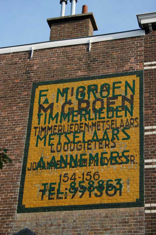 M. Groen, aannemer, Johannes Camphuijsstraat 156, 2008