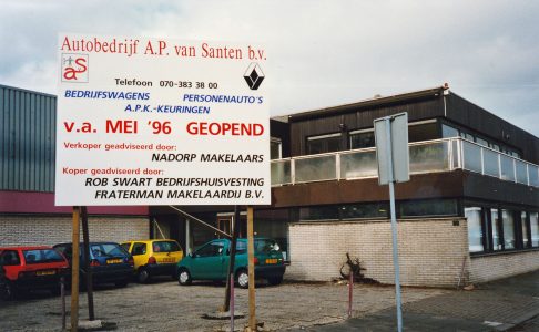 A.P. van Santen, garagebedrijf, Meteoorstraat, 1996