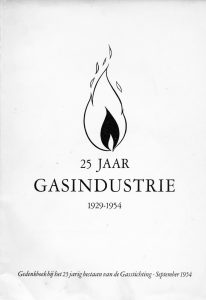 Gasstichting, Parkweg, 1954