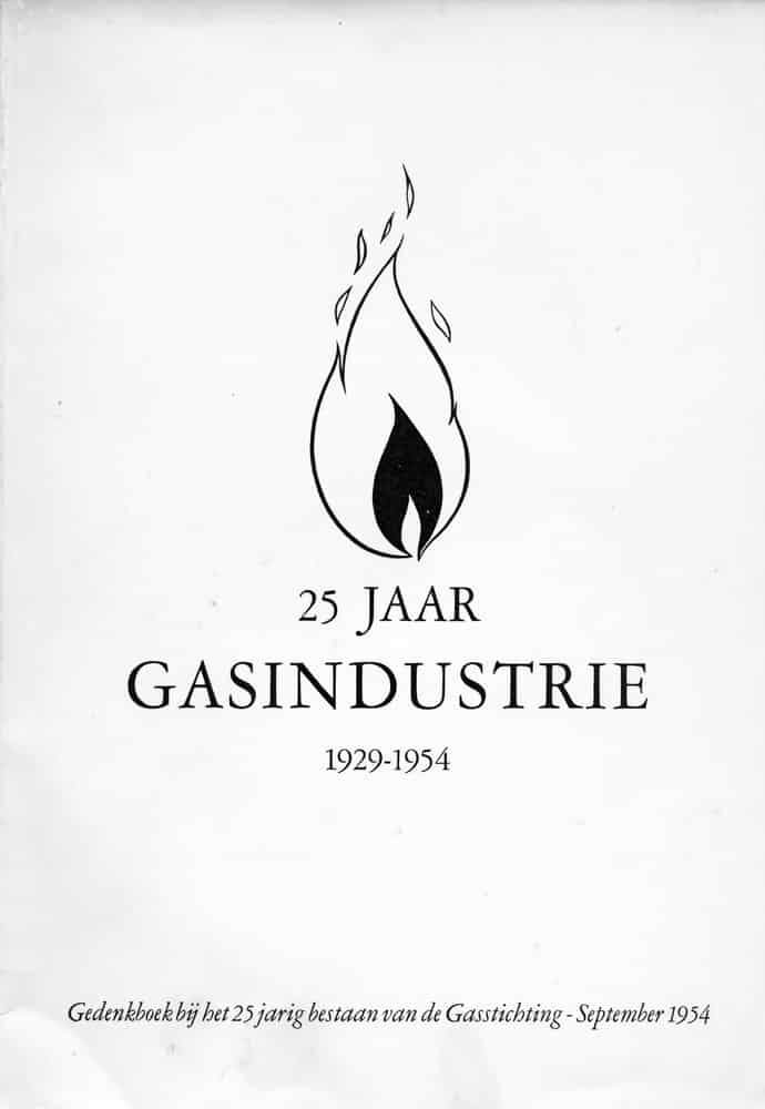 Gasstichting, Parkweg, 1954