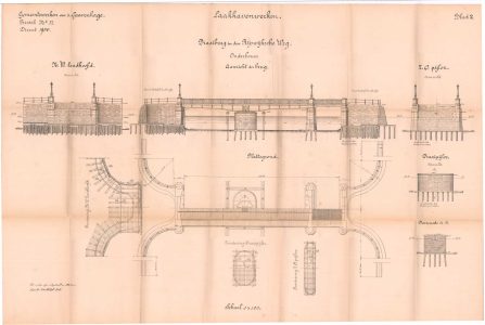 Laakbrug, Rijswijkseweg, 1900