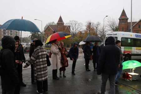 Leeghwaterbrughuisje, Leeghwaterplein, 2022