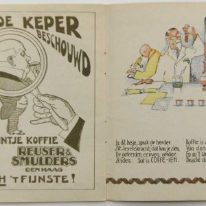 Reuser & Smulders, Brouwersgracht 4, reclameboekje, ca. 1930