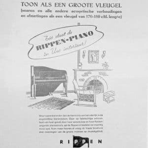 Rippen, piano's, Piet Heinstraat 42-44a, 1939