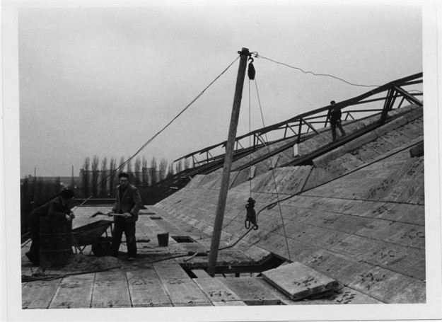 Escher, metaalconstructies, Zonweg, 1957