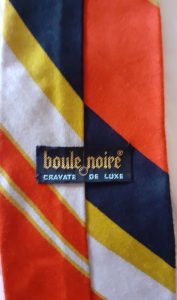 Eén van de vaste merken een Boule d'Or stropdas.