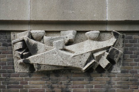 Gemeentetelefoon, Marnixstraat, De Constant Rebecquestraat, 1956 Gemeentetelefoon, Marnixstraat, De Constant Rebecquestraat, 1956