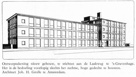 Gasstichting, Mercuriusstraat, 1954