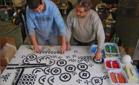 Zuliani, kunst en terrazzo, Industrieweg, Zoetermeer, 2000