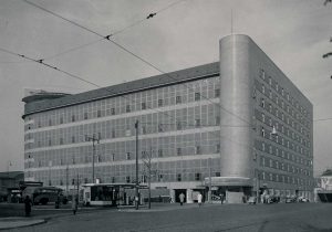 Stationspostkantoor, Waldorpstraat - Rijswijkseweg, jaren 50